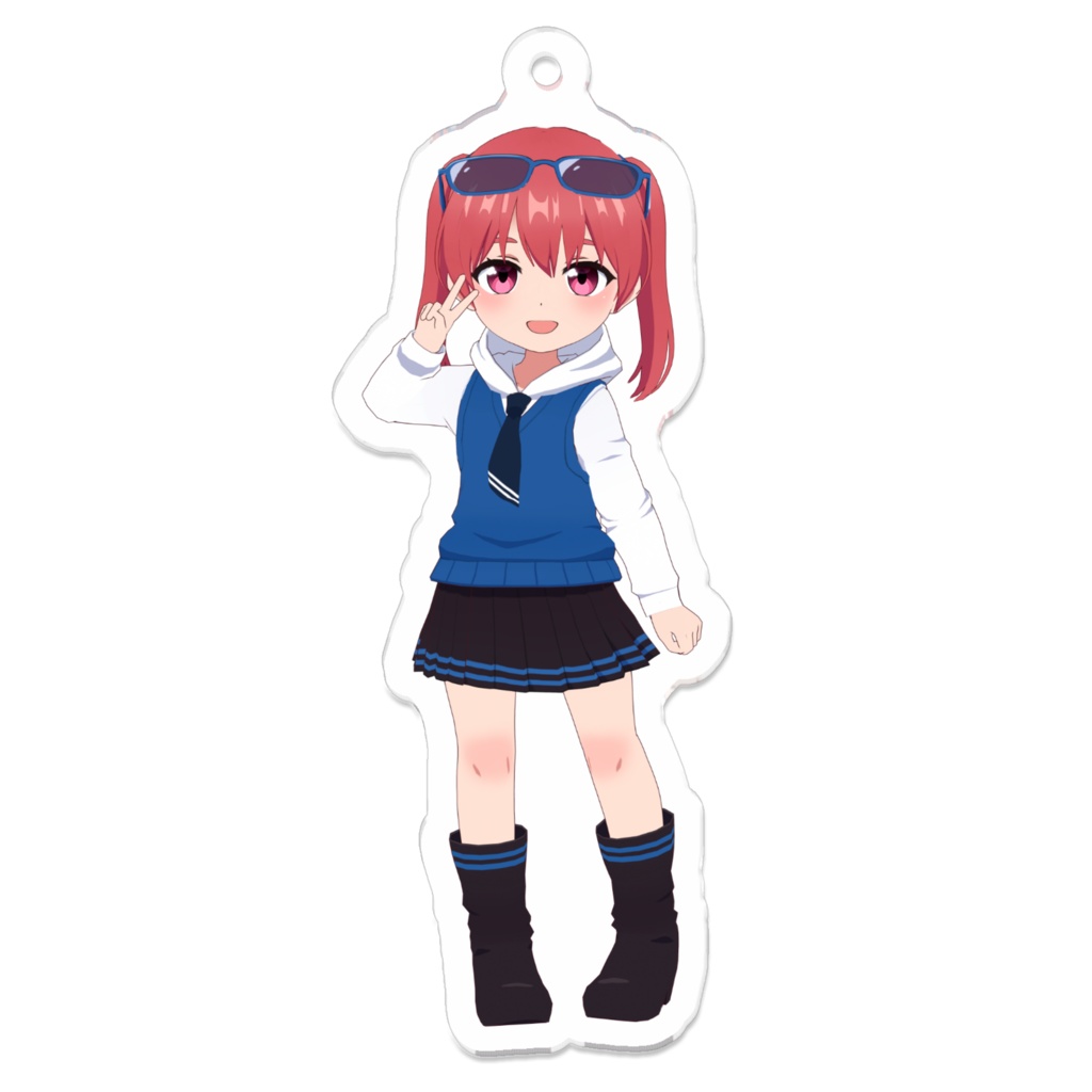 松尾悠里デフォルメアクリルキーホルダー