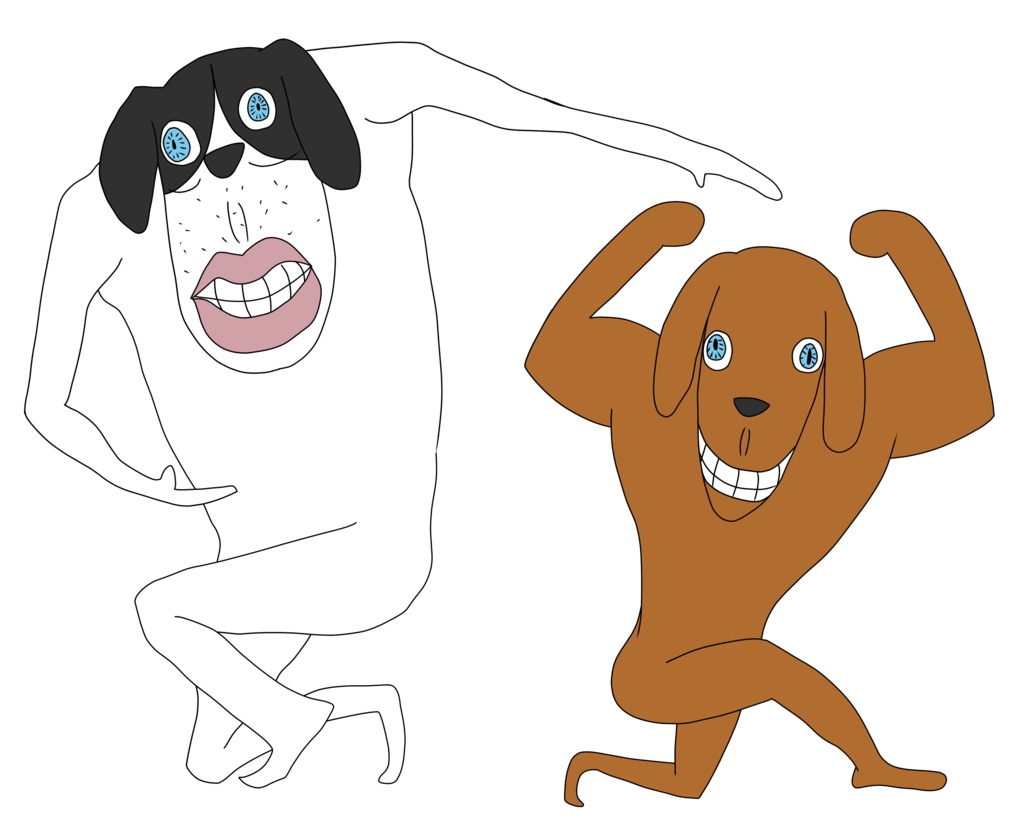 いぬんちゅパーカー