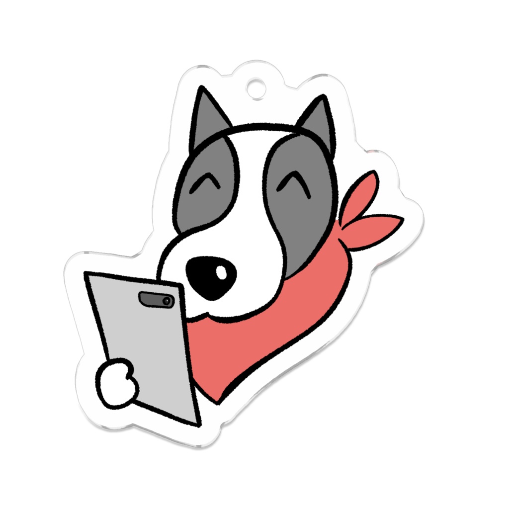スマホ犬