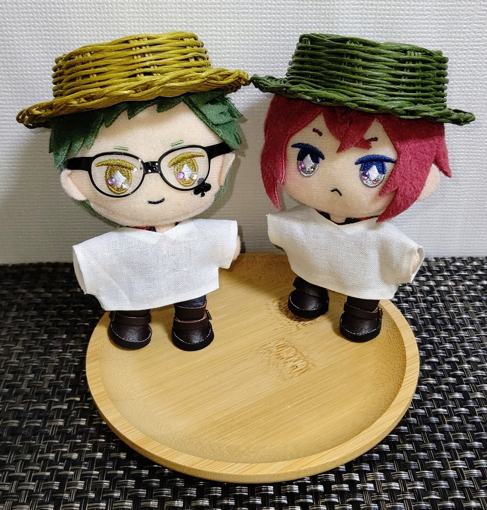 10cmぬい用カンカン帽~カラフル~