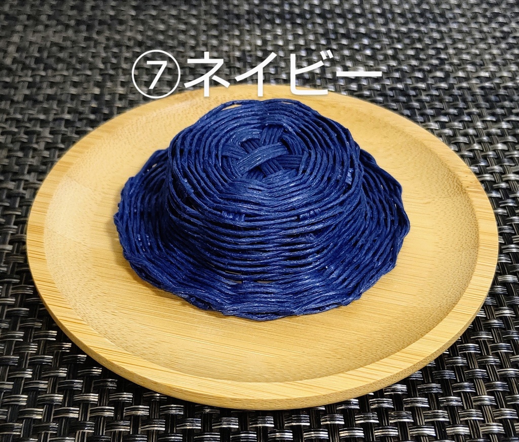 10cmぬい用カンカン帽~カラフル~