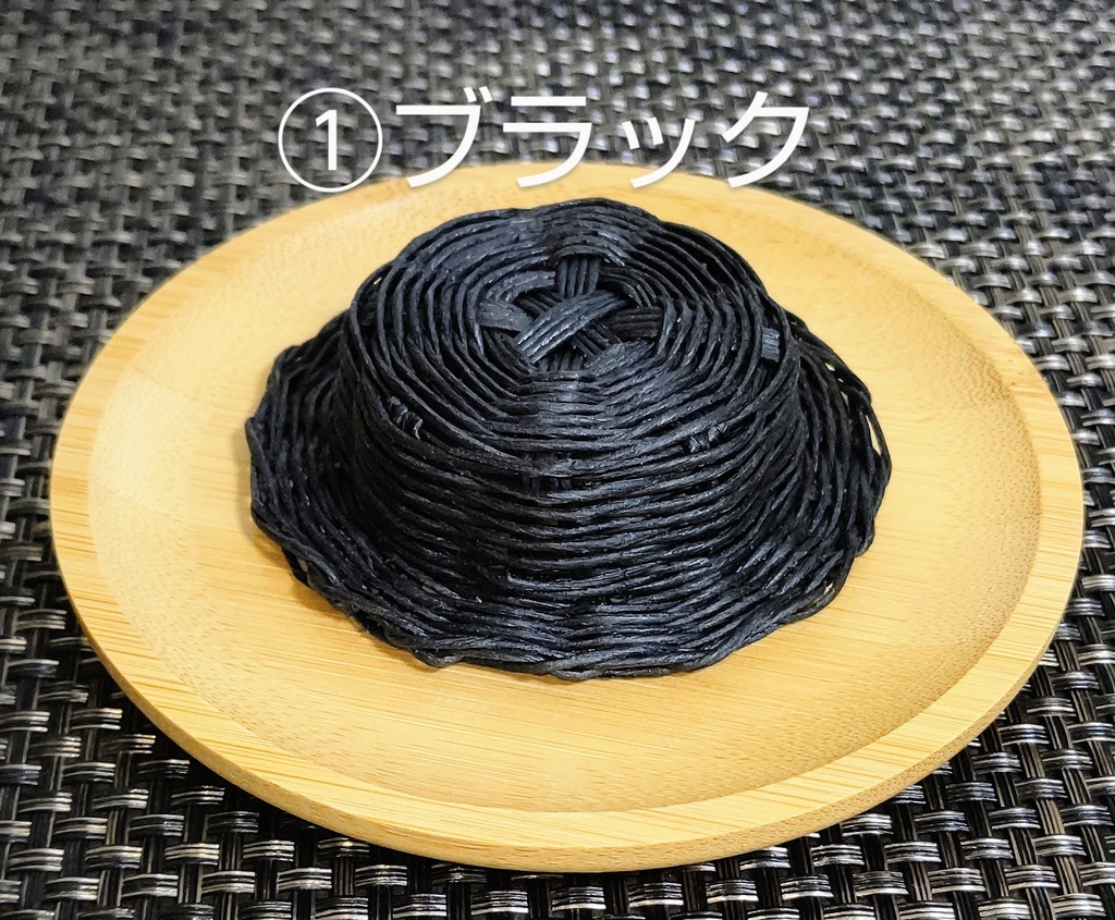 10cmぬい用カンカン帽~カラフル~