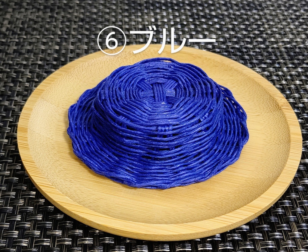 10cmぬい用カンカン帽~カラフル~