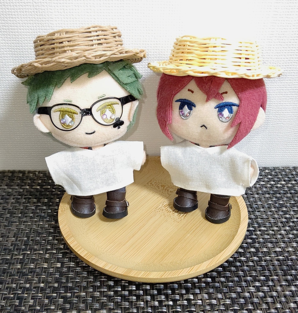 10cmぬい用カンカン帽~ナチュラル~