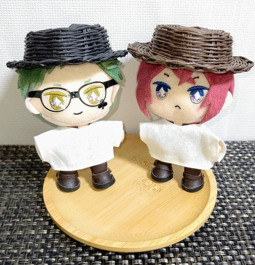 10cmぬい用カンカン帽~ナチュラル~