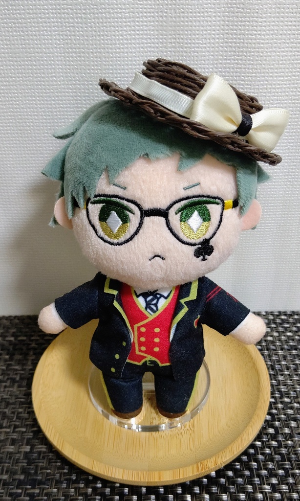 10cmぬい用カンカン帽〈リボン付き〉~ナチュラル~