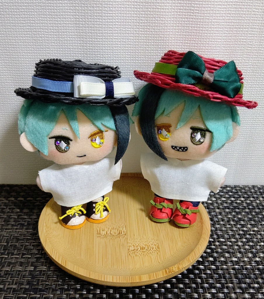 10cmぬい用カンカン帽〈リボン付き〉~カラフル~