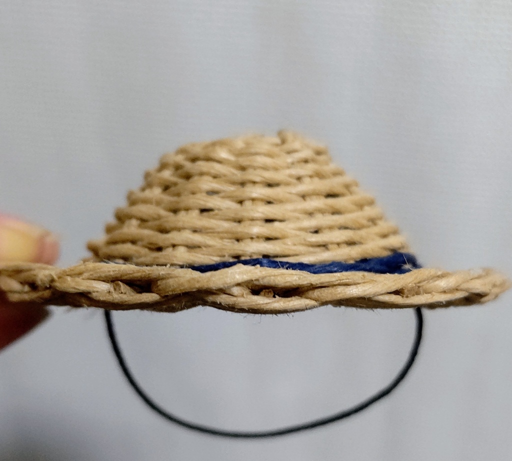 10cmぬい用麦わら帽子~ナチュラル~