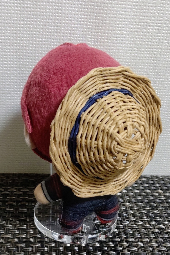 10cmぬい用麦わら帽子~ナチュラル~