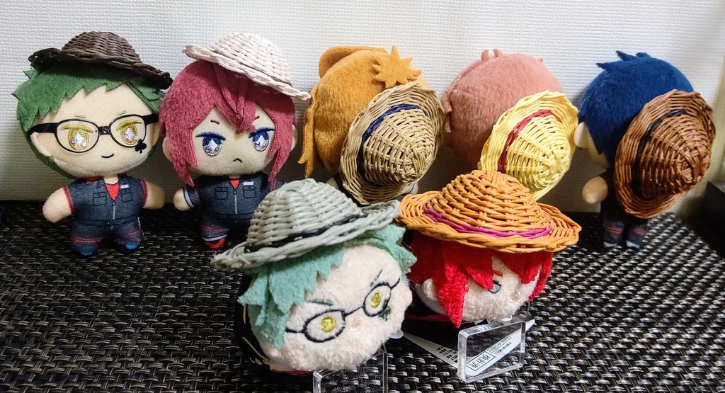 10cmぬい用麦わら帽子~ナチュラル~