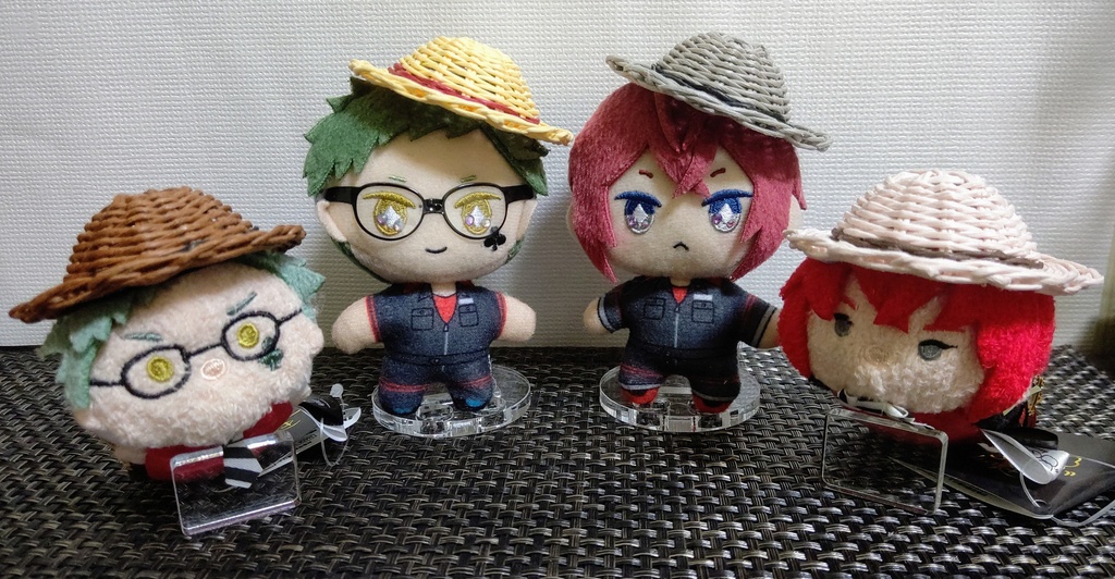 10cmぬい用麦わら帽子~ナチュラル~