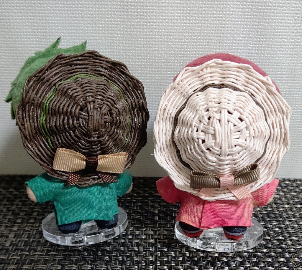 麦わら帽子~ナチュラル~リボン付き