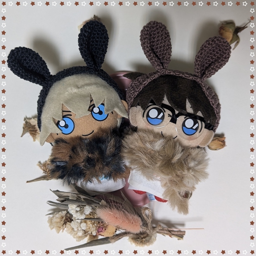 うさ耳ヘアバンド★10㎝~12㎝向け★34色