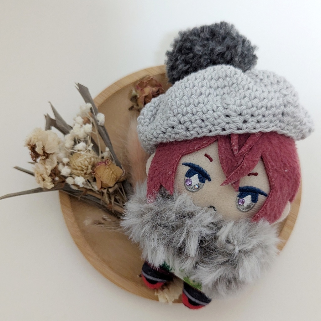 ふわくしゅポンポンベレー帽★10㎝~12㎝向け★12色