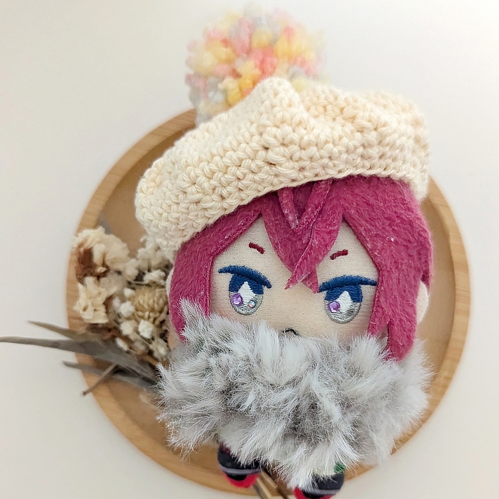 ふわくしゅポンポンベレー帽★10㎝~12㎝向け★12色