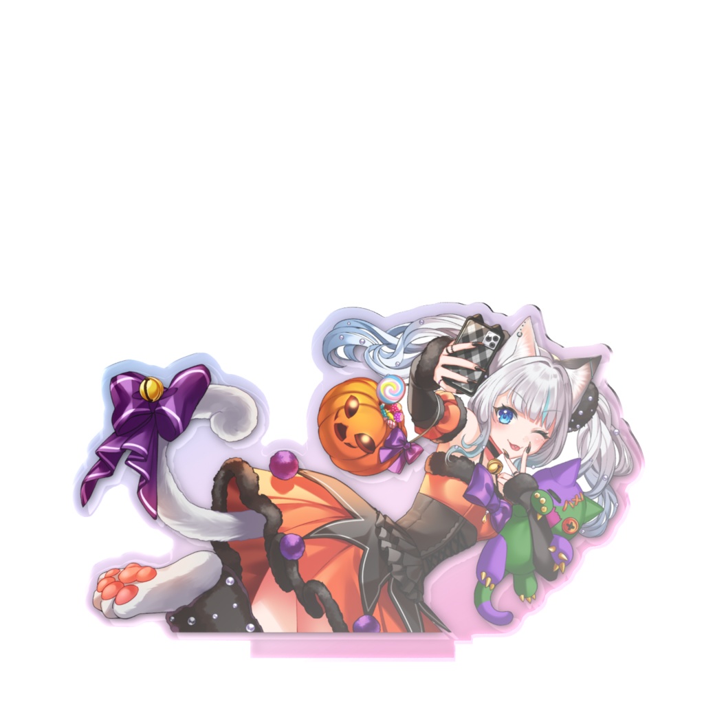 オーロラ仕様ハロウィンアクスタ