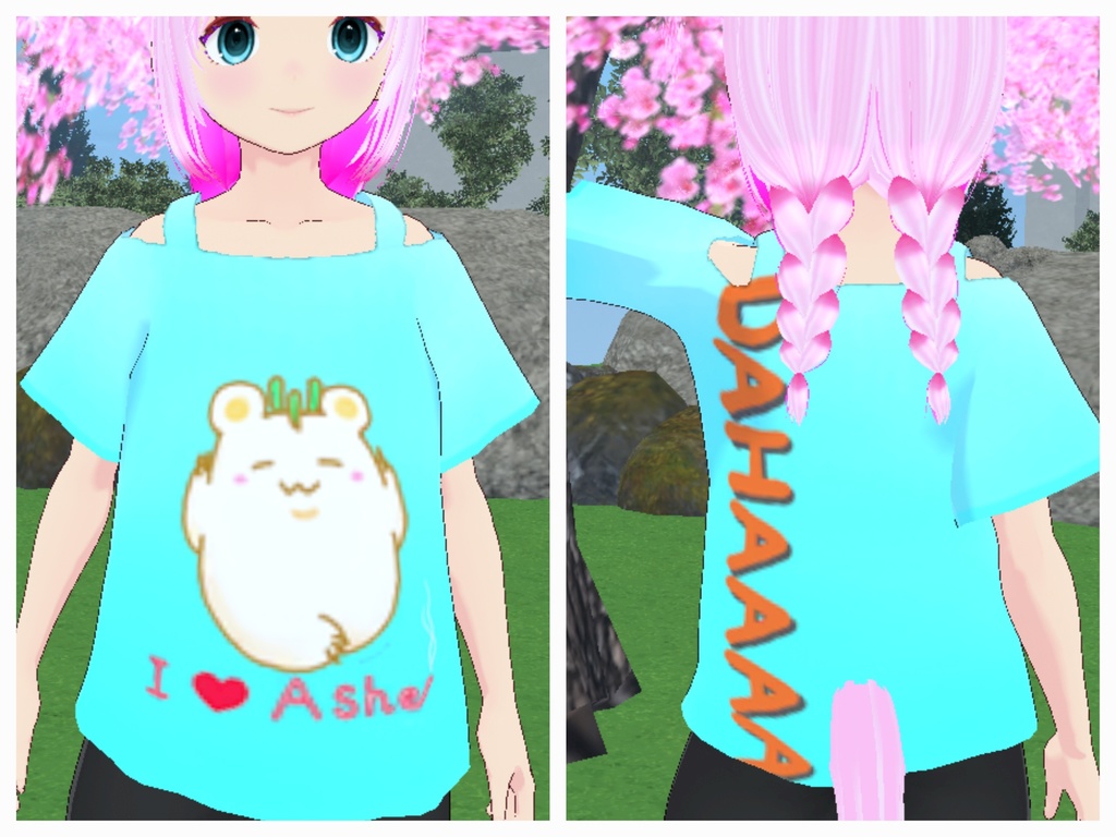 アシェさんファンアート&Tシャツ【無料版あり】