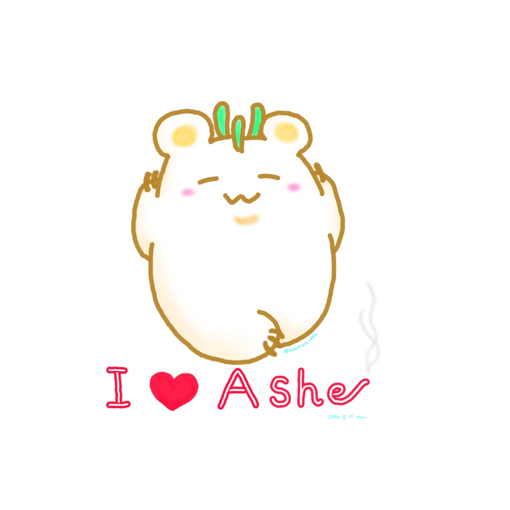 アシェさんファンアート&Tシャツ【無料版あり】