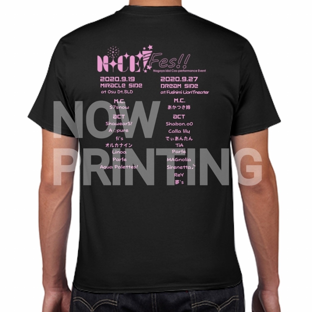NiCE!! FES!! オリジナルフェスTシャツ