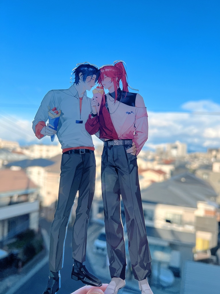 チト望　私服デートアクスタ