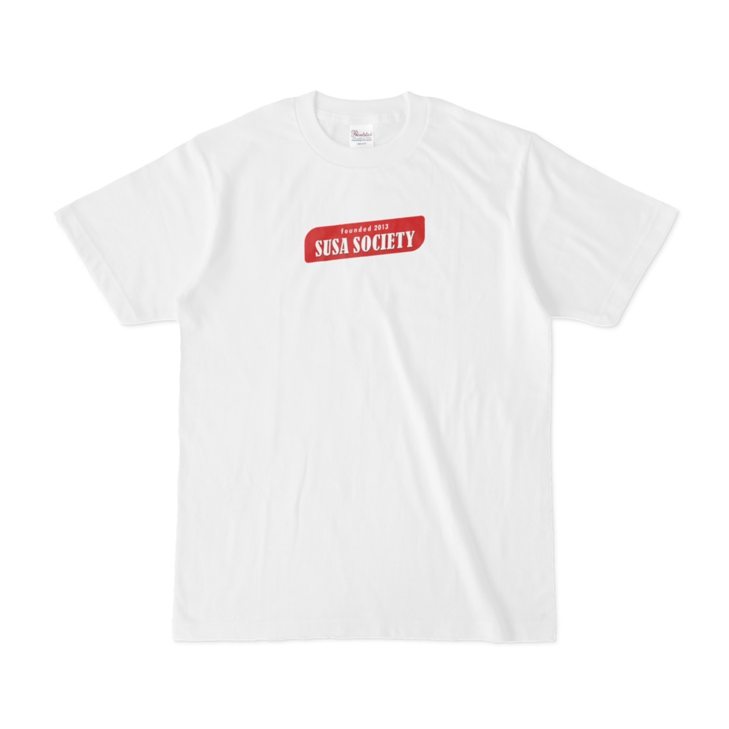 『SUSA SOCIETY』Tシャツ/白