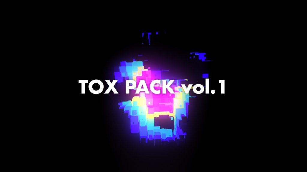 TOXPACK vol.1 | VJ Project Pack for TouchDesigner