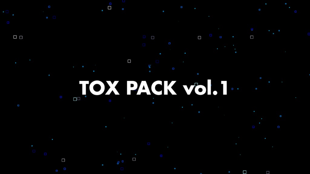 TOXPACK vol.1 | VJ Project Pack for TouchDesigner