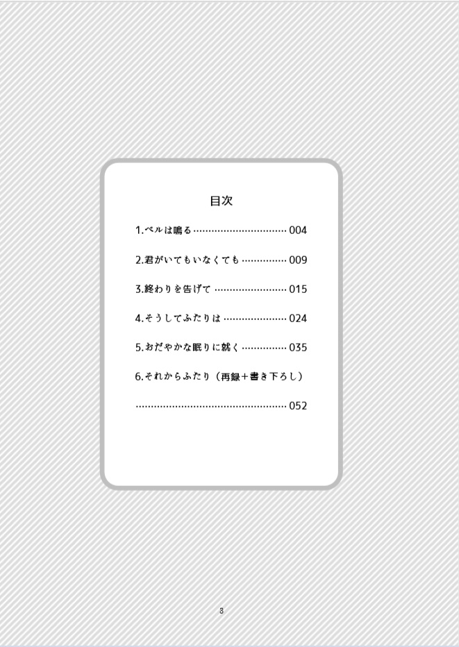 「それからふたり」 ナル麻衣web再録+書き下ろし