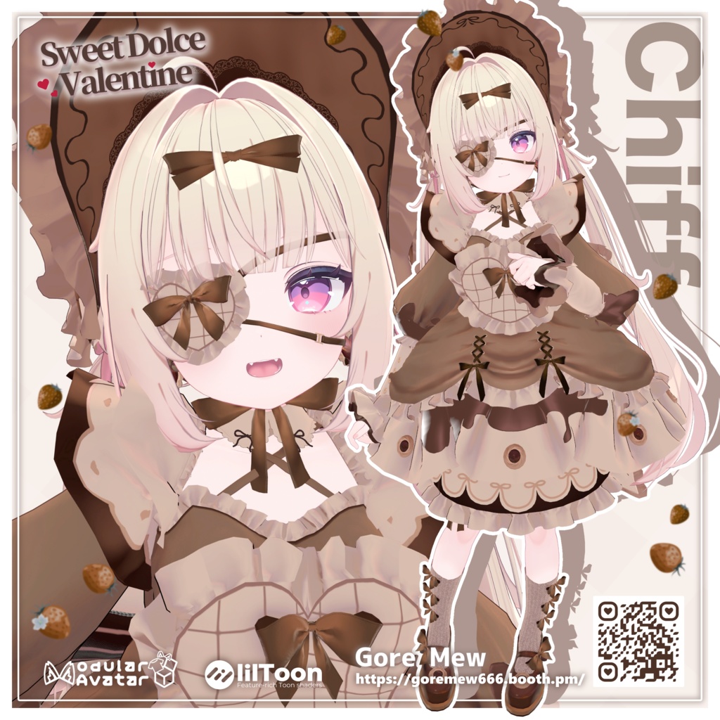 【9アバター対応】🍫Sweet Dolce Valentine🍓