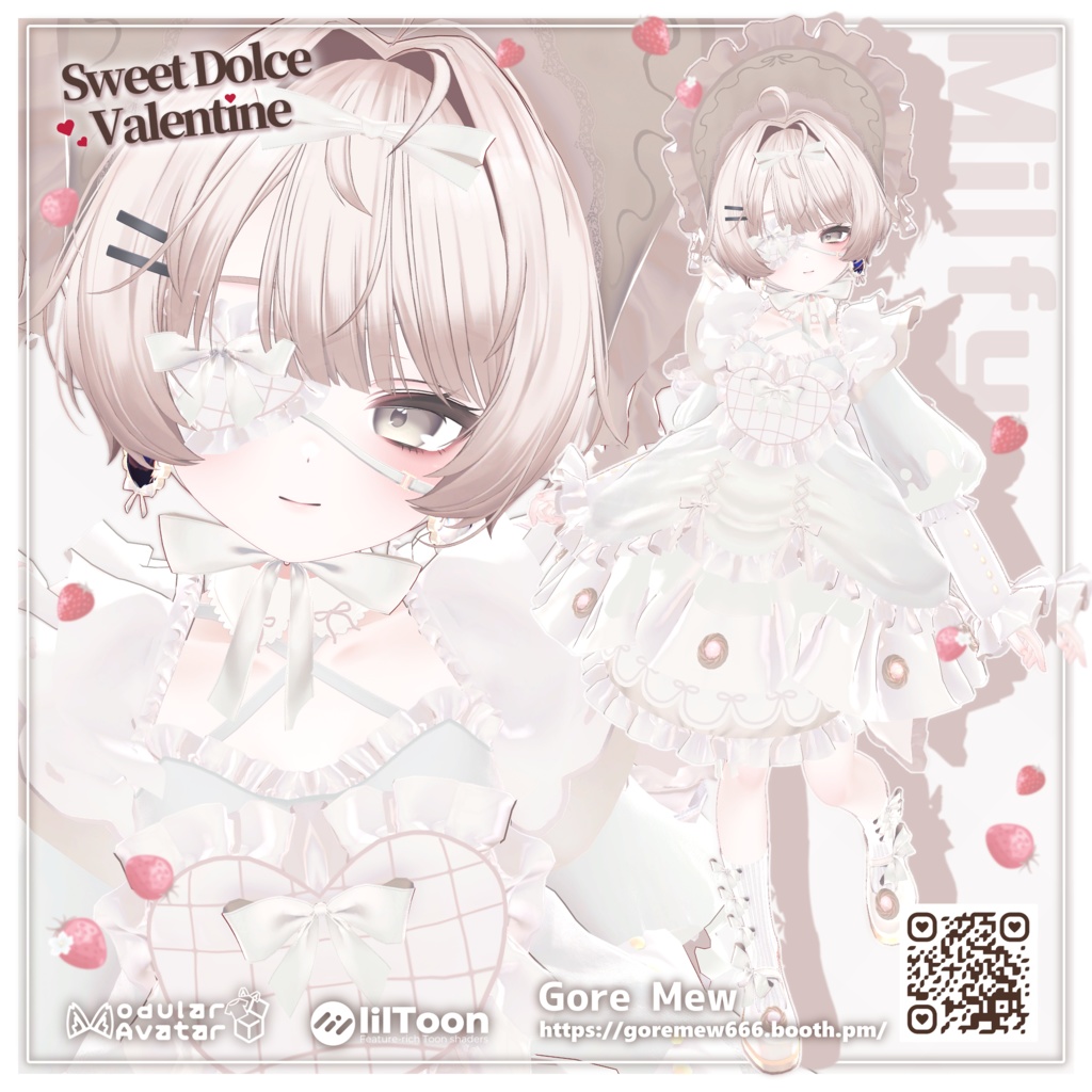 【9アバター対応】🍫Sweet Dolce Valentine🍓