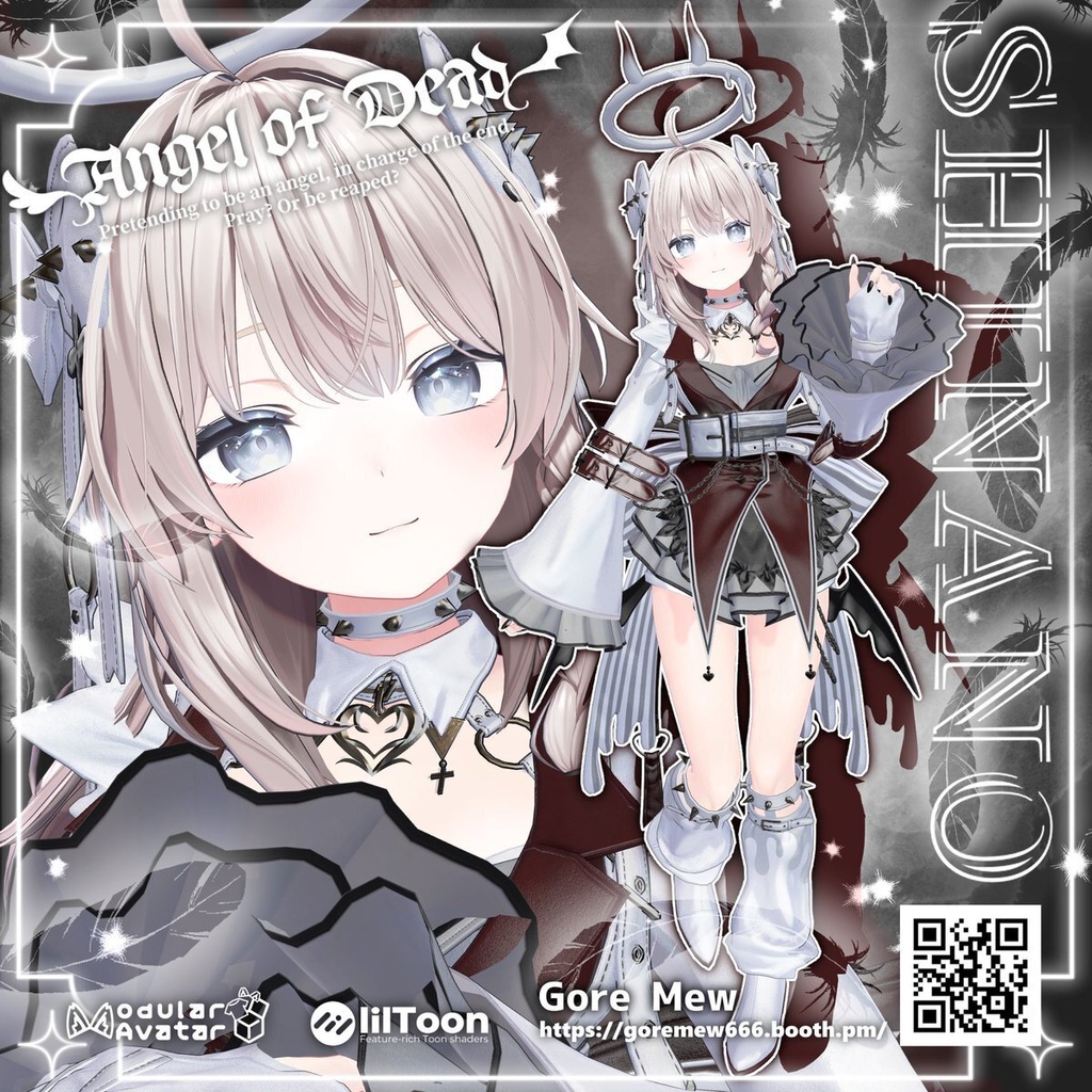 【8アバター対応】🖤『Angel of Dead』🪽