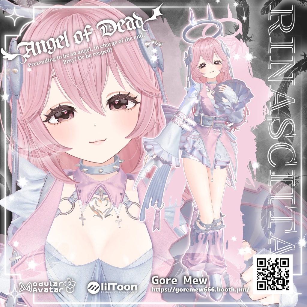 【8アバター対応】🖤『Angel of Dead』🪽