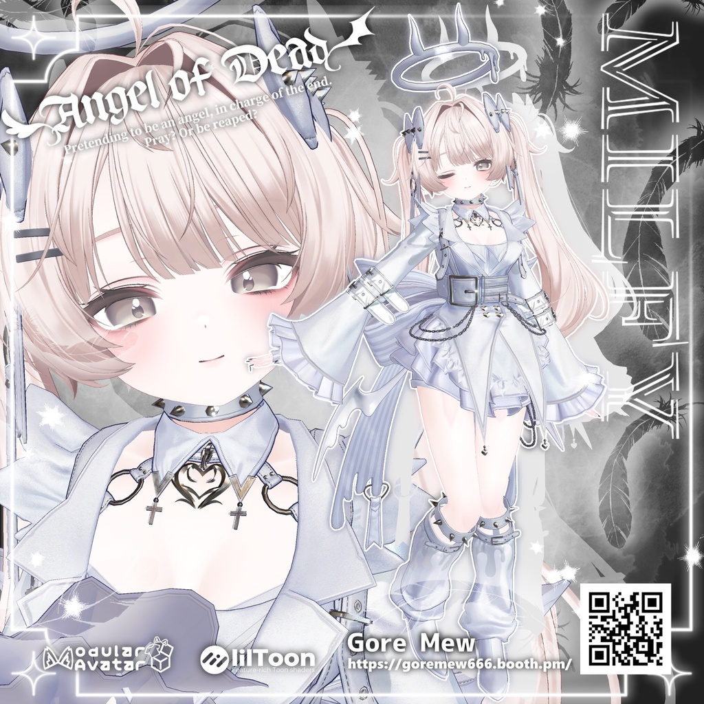 【8アバター対応】🖤『Angel of Dead』🪽