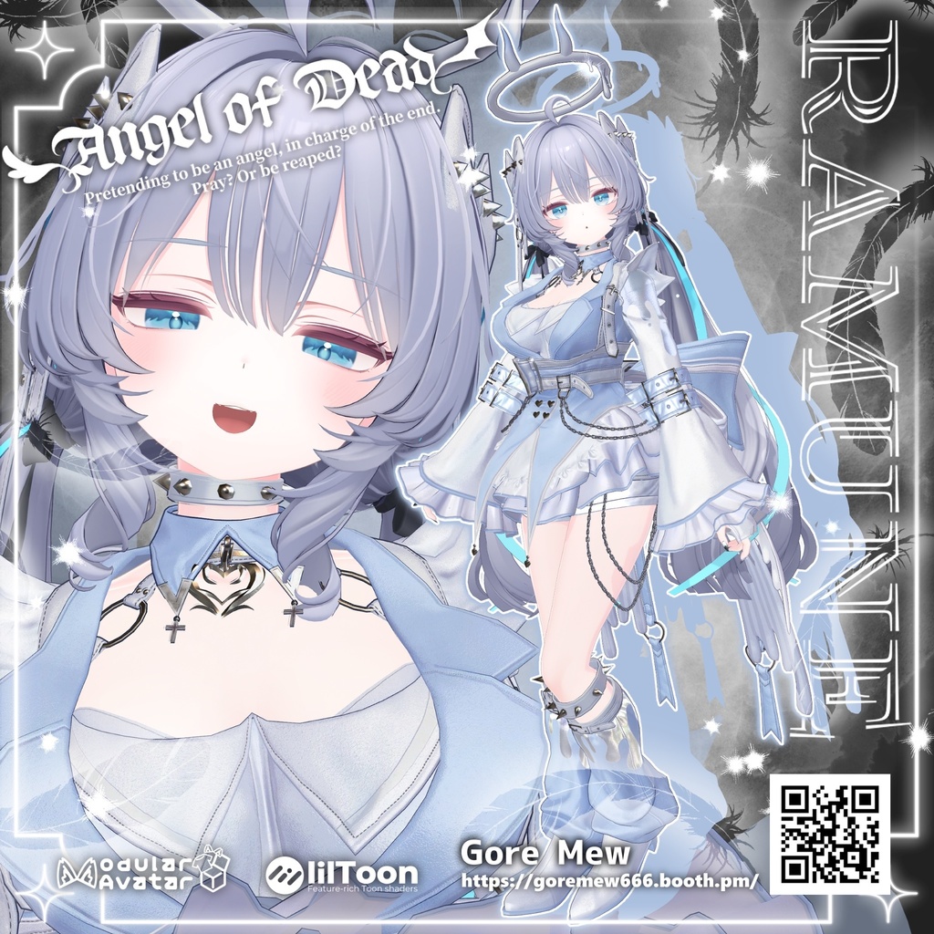 【8アバター対応】🖤『Angel of Dead』🪽