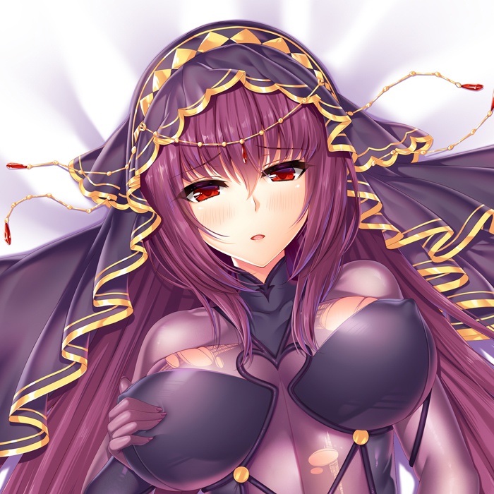 スカサハ 抱き枕カバー タイプB 全年齢Ver. キャンペーン色紙付き