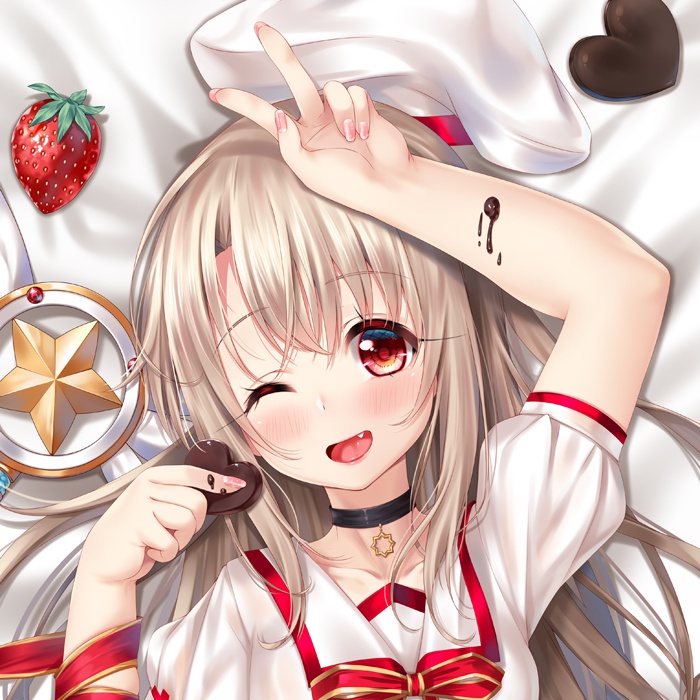 イリヤ 抱き枕カバー 全年齢Ver. キャンペーン色紙付き