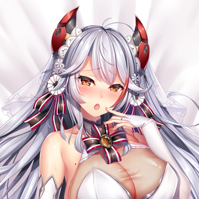 プリンツ・オイゲン 抱き枕カバー 全年齢Ver. キャンペーン色紙付き