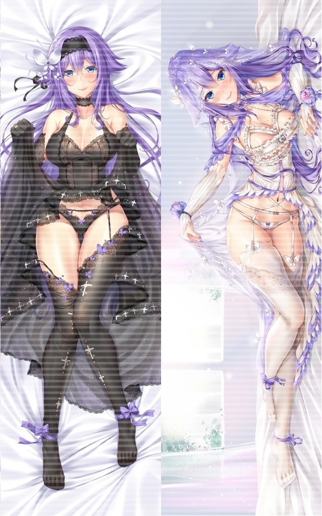 看板娘アリシア 抱き枕カバー ドレス&ウェディング 全年齢Ver. キャンペーン色紙付き