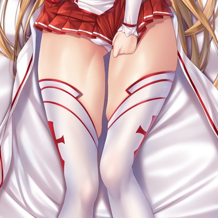 アスナ 抱き枕カバー 全年齢Ver. キャンペーン色紙付き