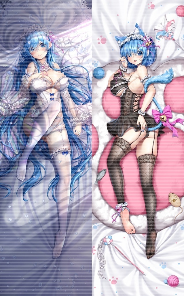 レム 抱き枕カバー 全年齢Ver. キャンペーン色紙付き