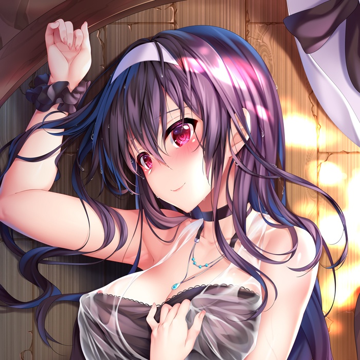 霞ヶ丘詩羽 抱き枕カバー 全年齢Ver. キャンペーン色紙付き