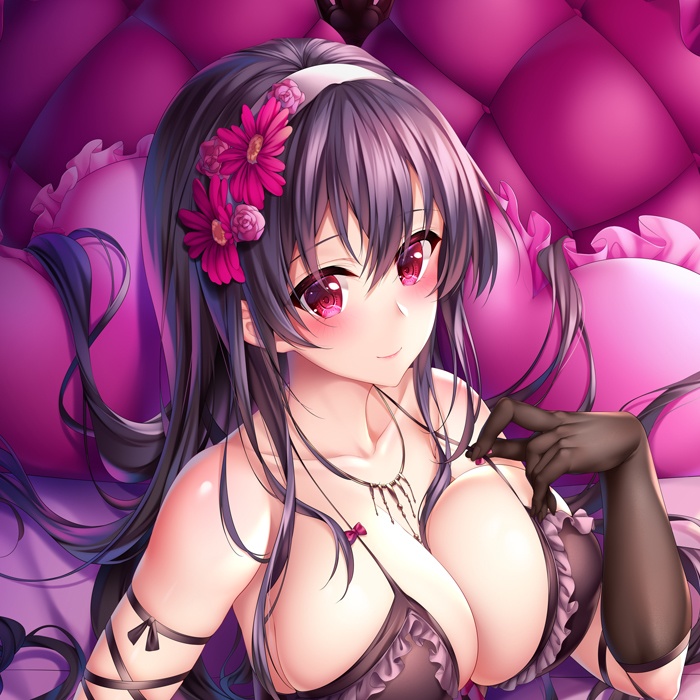 霞ヶ丘詩羽 抱き枕カバー 全年齢Ver. キャンペーン色紙付き