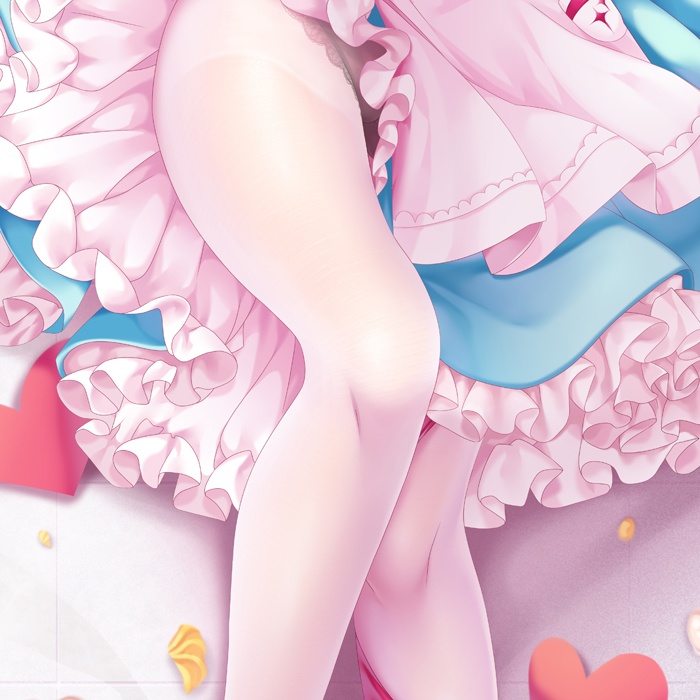 夢見りあむ 抱き枕カバー 全年齢Ver. キャンペーン色紙付き