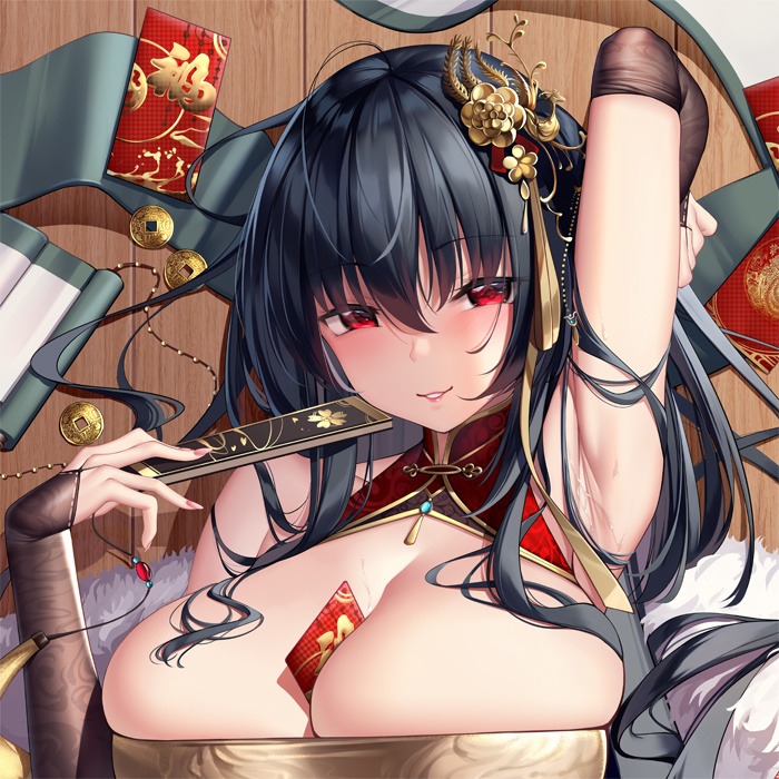 大鳳 春節Ver. 抱き枕カバー 全年齢Ver. キャンペーン色紙付き