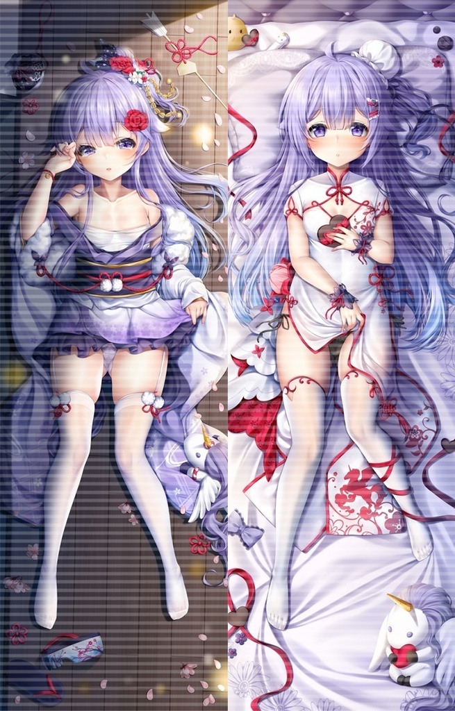 ユニコーン 春節Ver. 抱き枕カバー 全年齢Ver. キャンペーン色紙付き