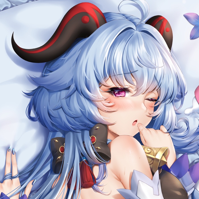 甘雨 抱き枕カバー 全年齢Ver. キャンペーン色紙付き