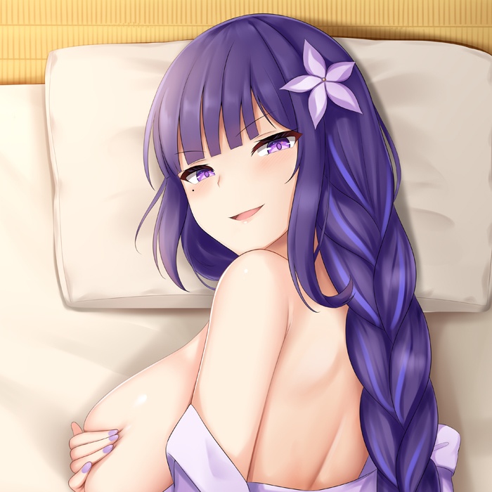 雷電将軍 抱き枕カバー 全年齢Ver.