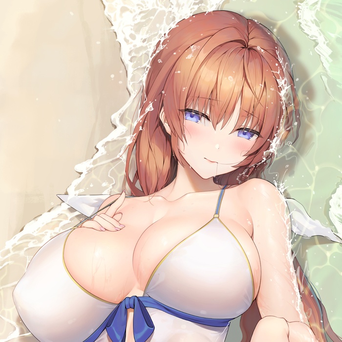 高町なのは 水着Ver. 抱き枕カバー 全年齢Ver. キャンペーン色紙付き