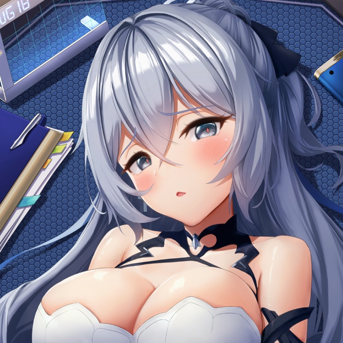 ブローニャ 抱き枕カバー 全年齢Ver. キャンペーン色紙付き