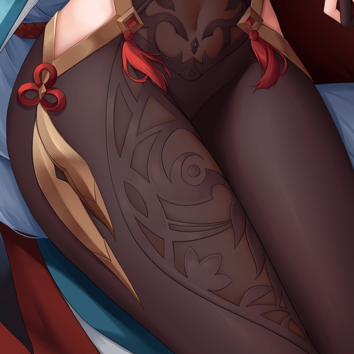 申鶴 抱き枕カバー 全年齢Ver.